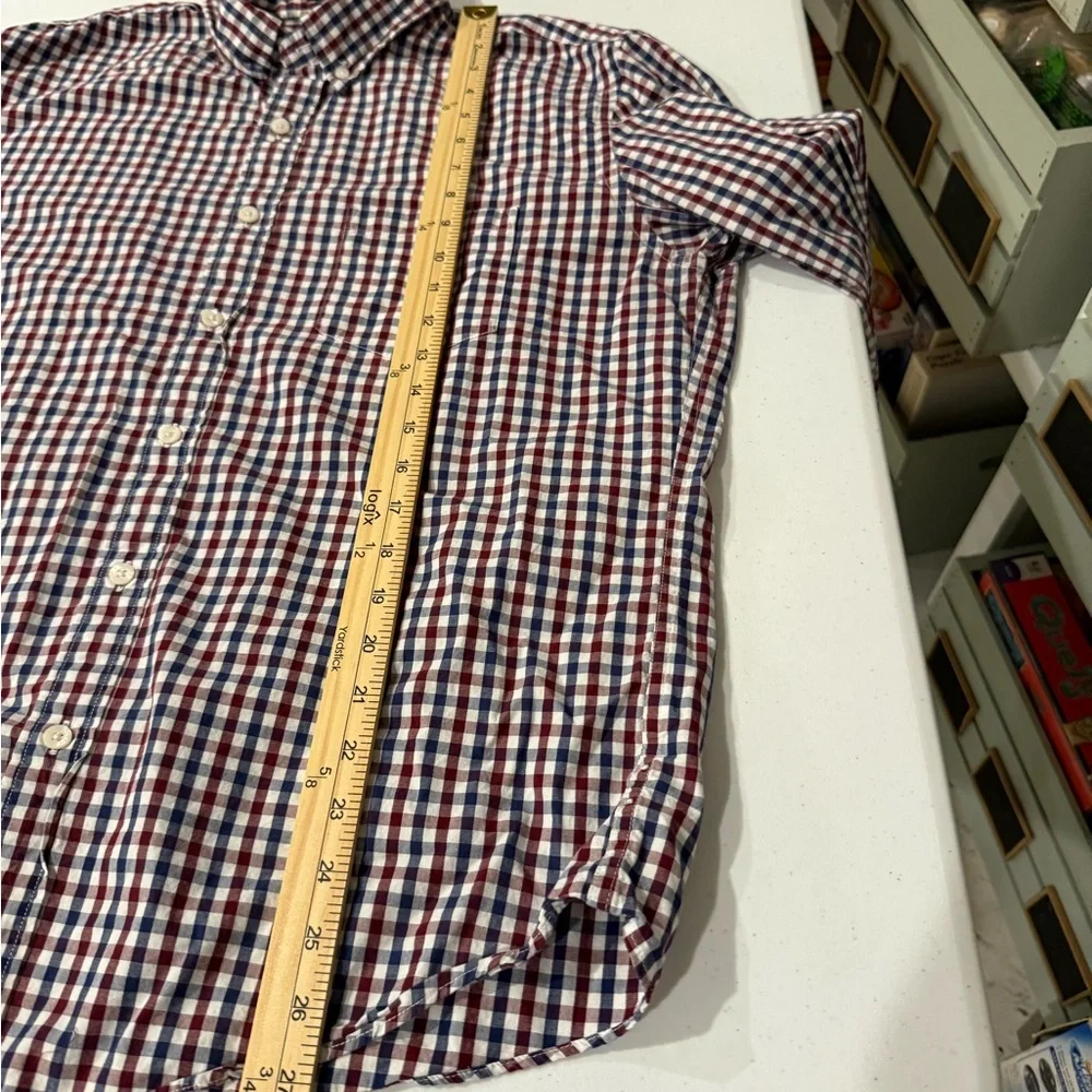 J. Crew‎ Men's Plaid Shirt - Red, Blue, White